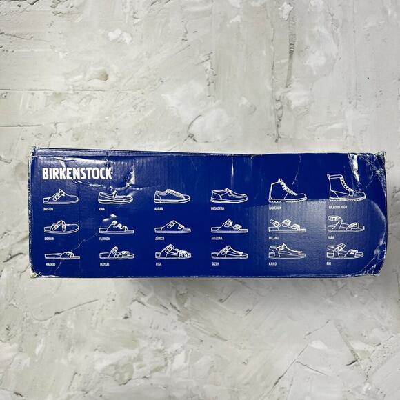 NEW Birkenstock Bartlett Metallic Rose High Top Sneakers SIZE 38 US 7 Narrow NIB - Picture 11 of 11